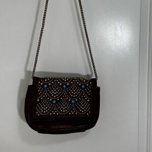 Charming Charlie Chain Single Crossbody or Double the Chain Shoulder Bag Beaded